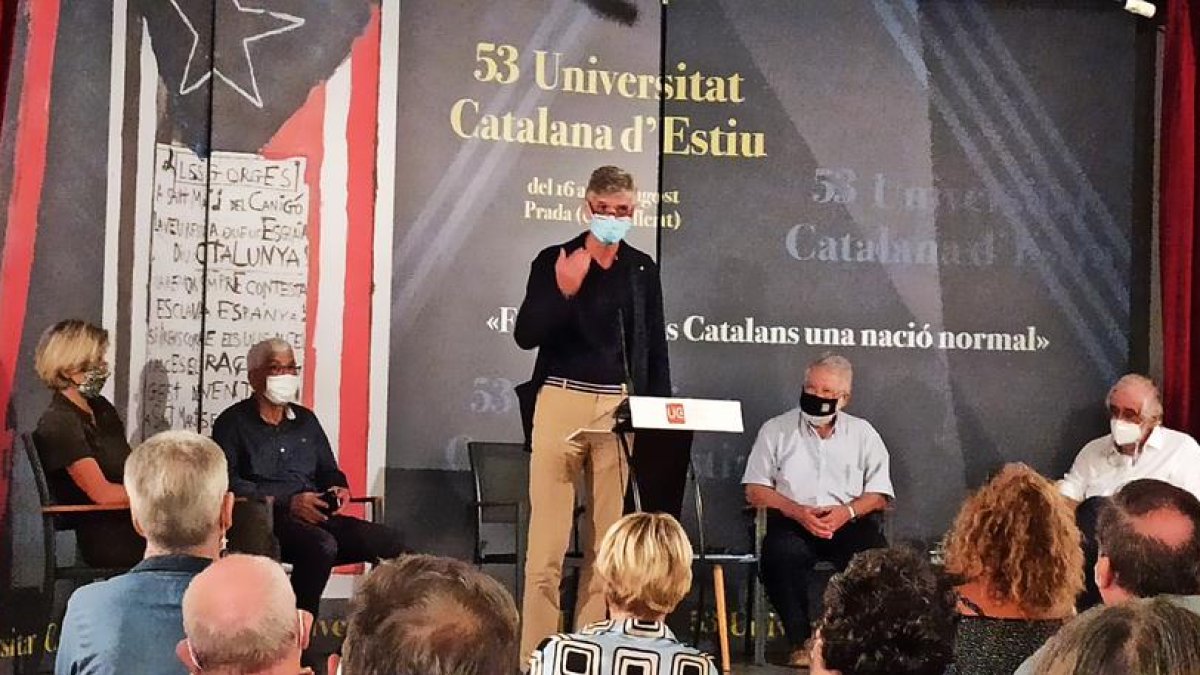 Inauguració de la 53a Universitat Catalana d'Estiu