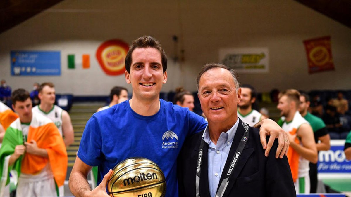 Guille Colom, amb el títol d'MVP.