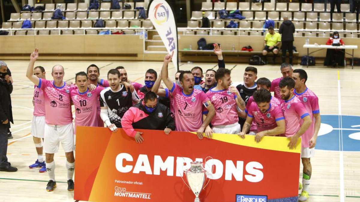 El Sideco FC Encamp va proclamar-se campió de la Lliga Viatges Pantours.