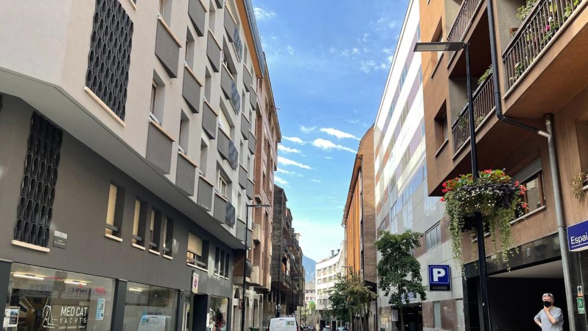 Carrer Alzinaret d'Andorra la Vella