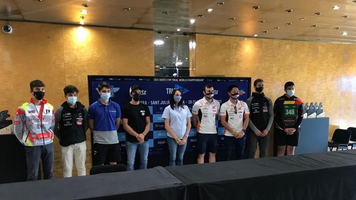 Els pilots andorrans i residents que participaran al campionat