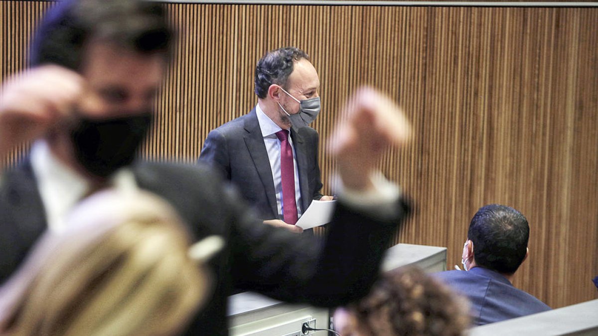 El cap de Govern, Xavier Espot.