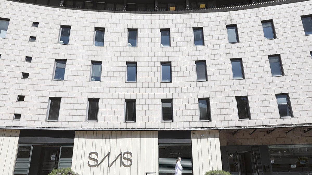 L'hospital seguia ahir sense pacients Covid, situació que es viu des del dia 6.