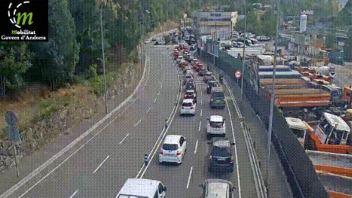 Retencions a la sortida d'Andorra