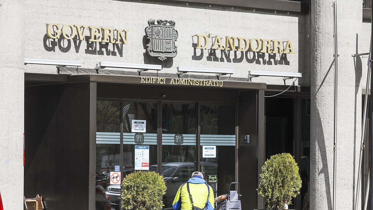 L'edifici administratiu del Govern.