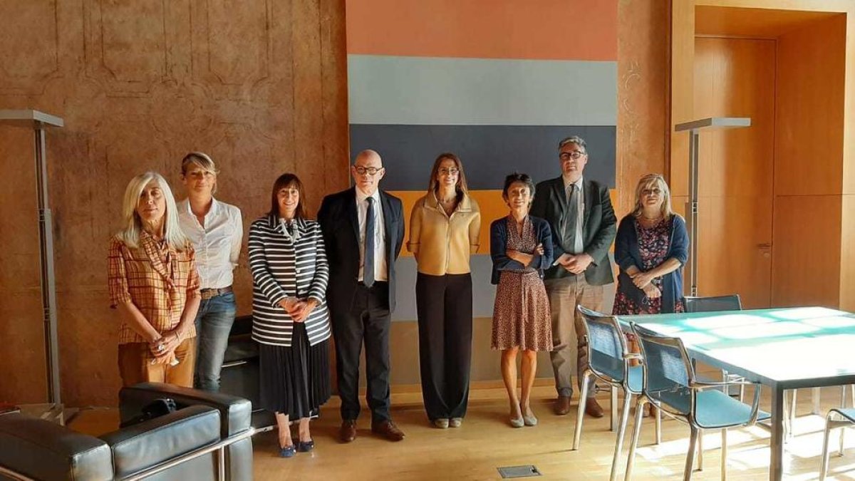 La ministra Riva amb Roussel Tolosa