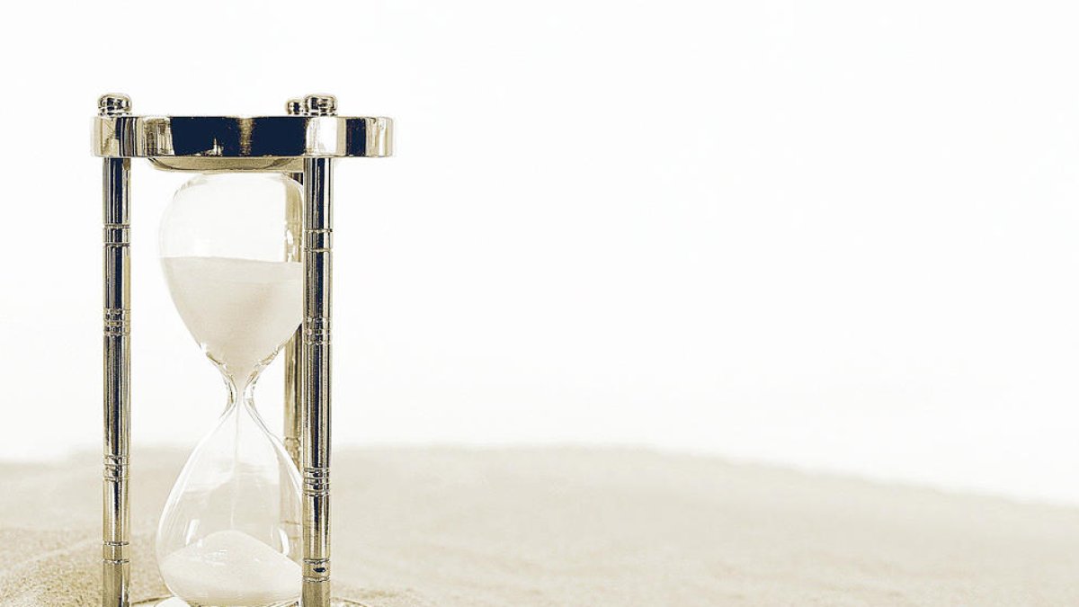 El temps perdut no tornarà mai i per això hem d'aprofitar el temps que ens queda