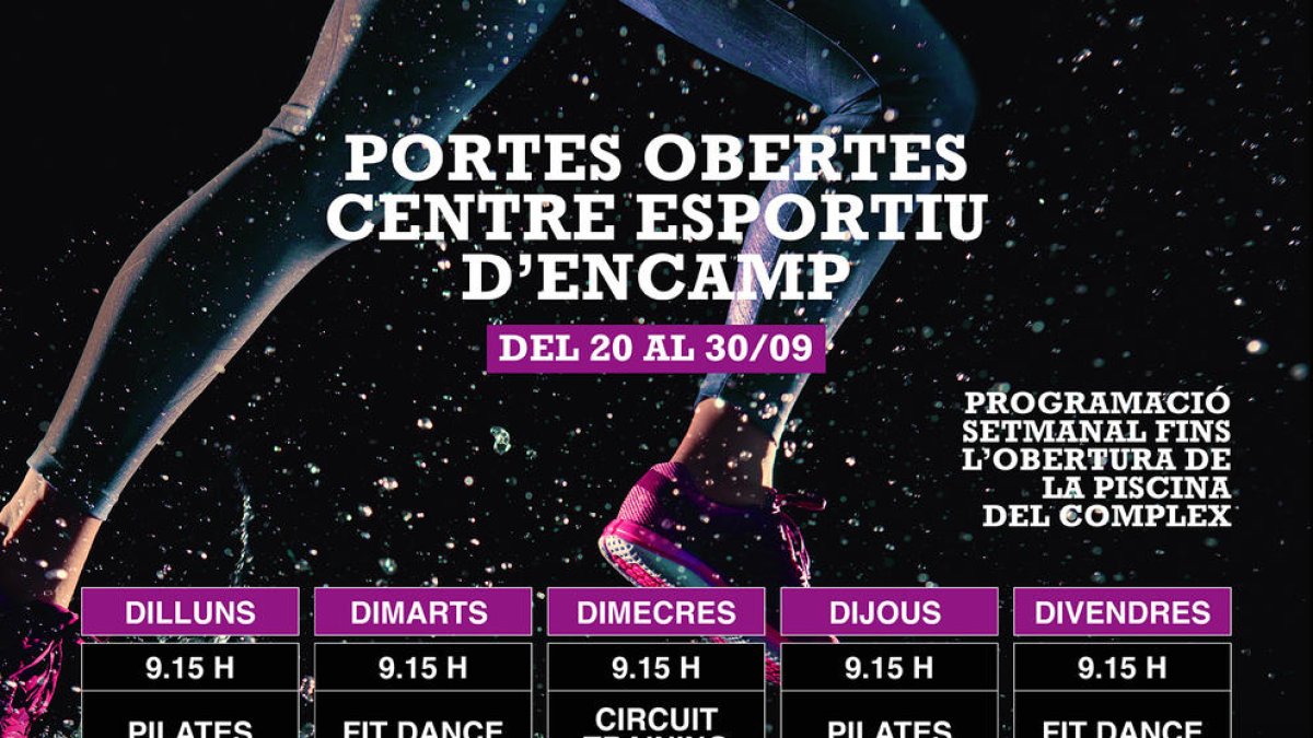 Deu deis de portes obertes als centres esportius d'Encamp i del pas de la Casa.