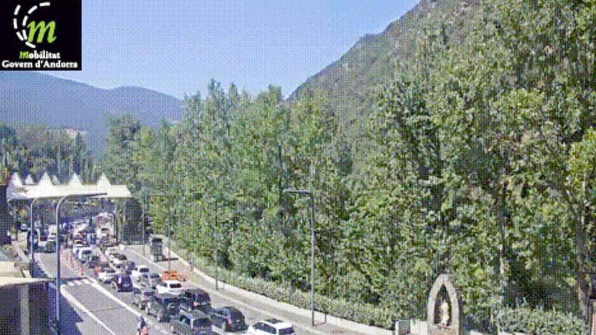 Cues a la frontera hispanoandorrana.