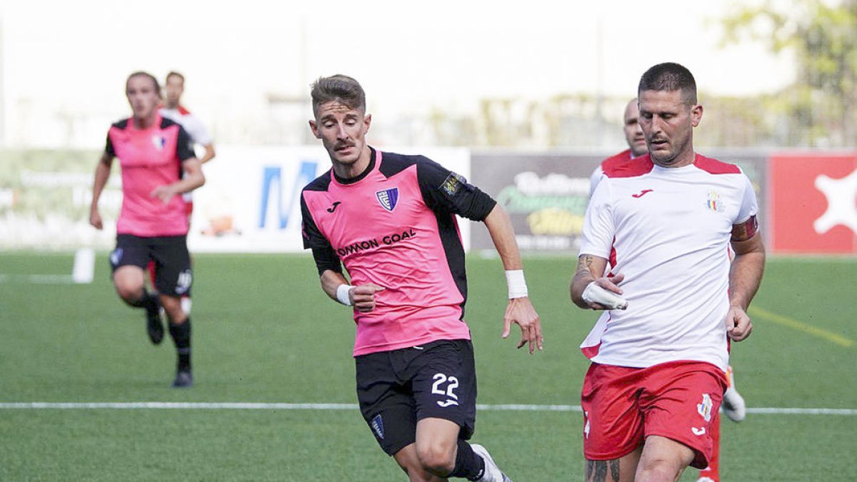 L'Inter Escaldes va jugar ahir de rosa contra l'FC.