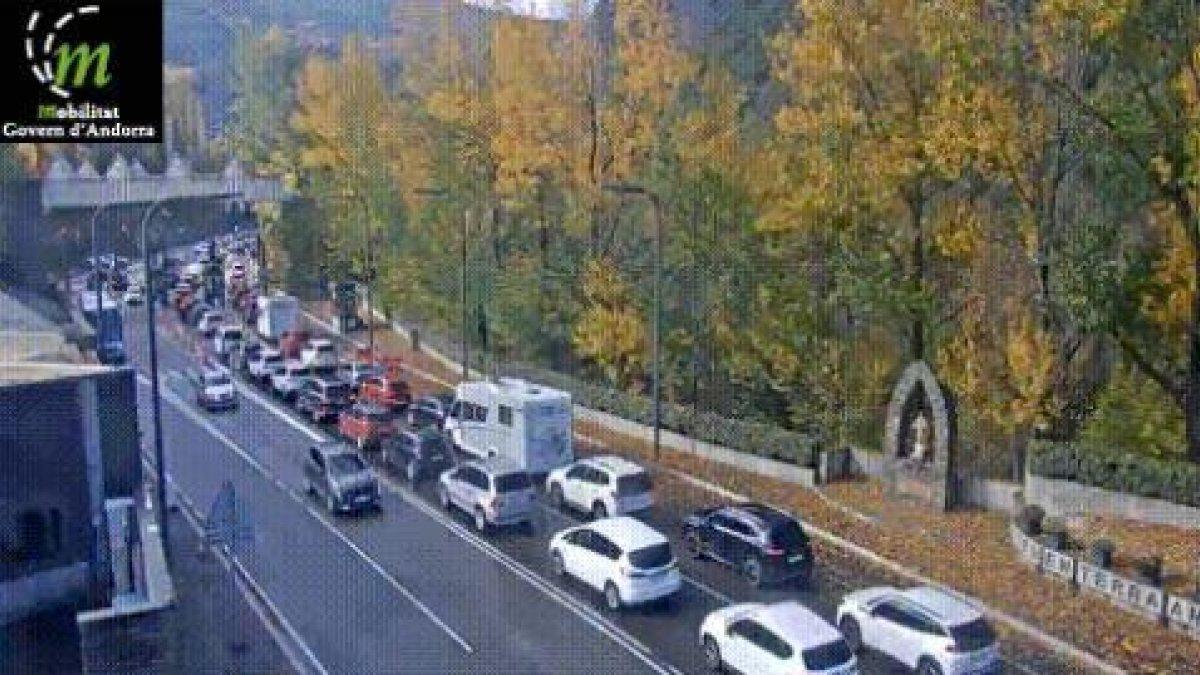 Cues a la frontera hispanoandorrana aquest matí