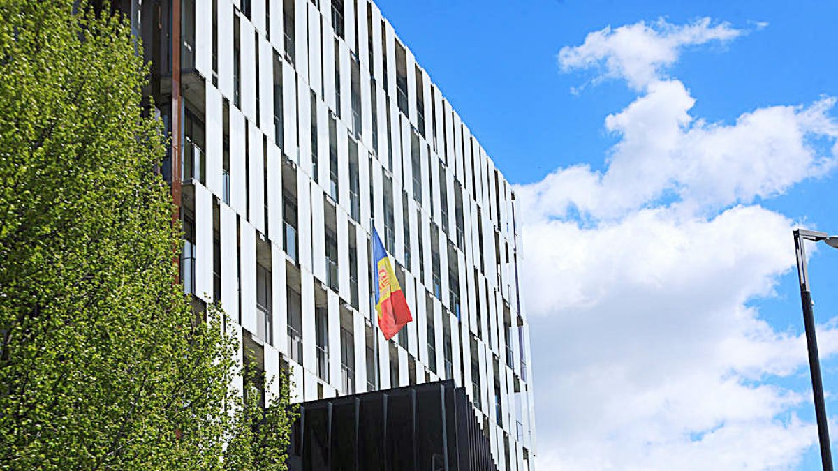 Exterior de la Seu de la Justícia.