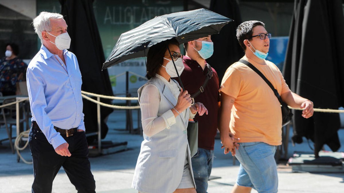 Els turistes han omplert Andorra aquest agost.