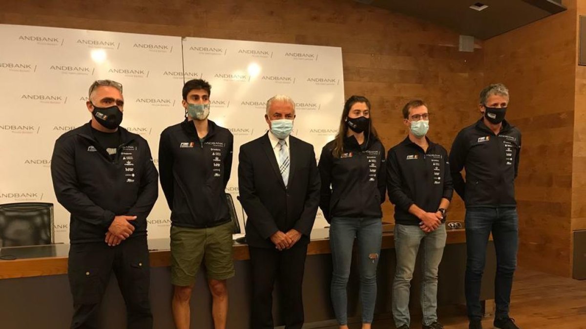 Els fondistes Irineu Esteve i Carola Vila.