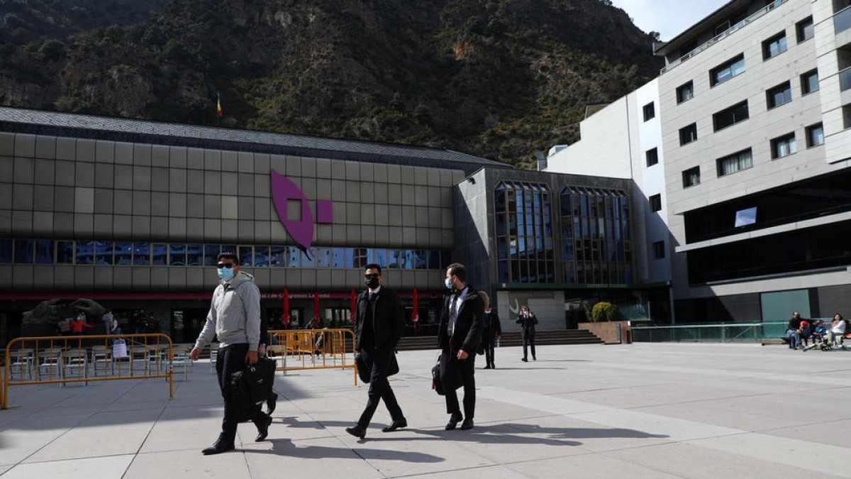 Alumnes de l'escola d'aviació de Sant Julià.