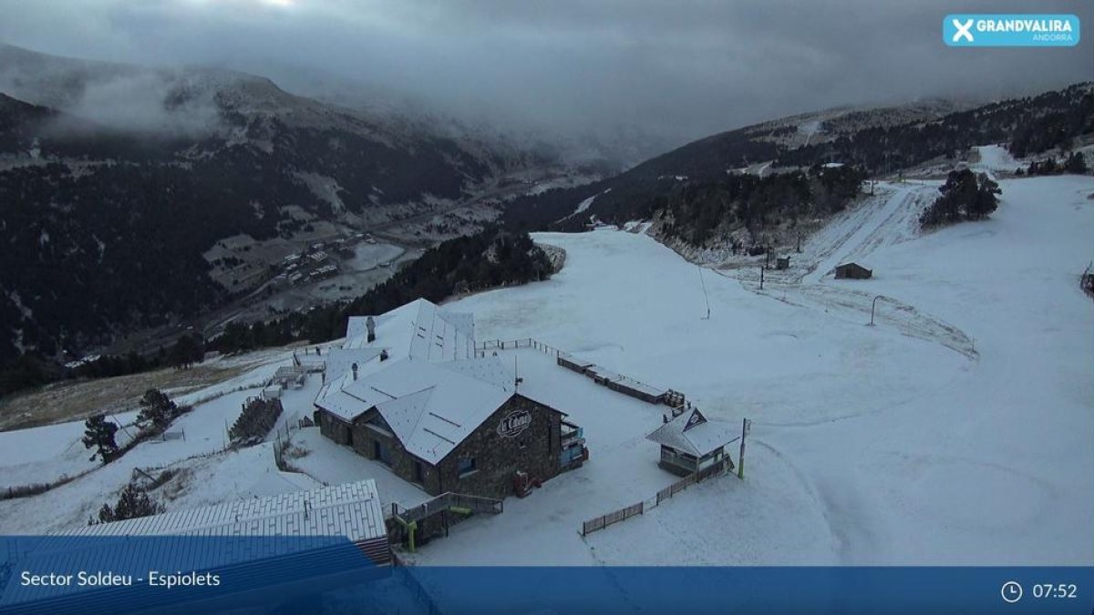 A la Tossa d'Espiolets s'han acumulat 7 centímetres