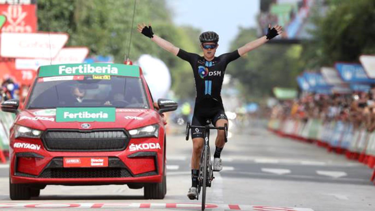 Michael Storer va aconseguir el segon triomf d'etapa.