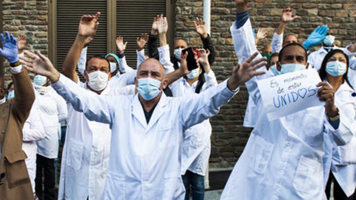 Pérez Ulloa i els sanitaris cubans