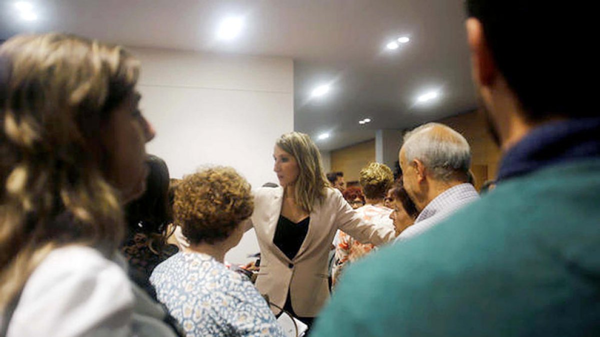 Valls en una antiga gala per l'Alzheimer.