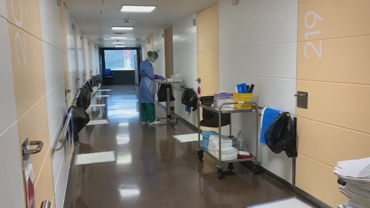 L'ala Covid-19 de l'hospital