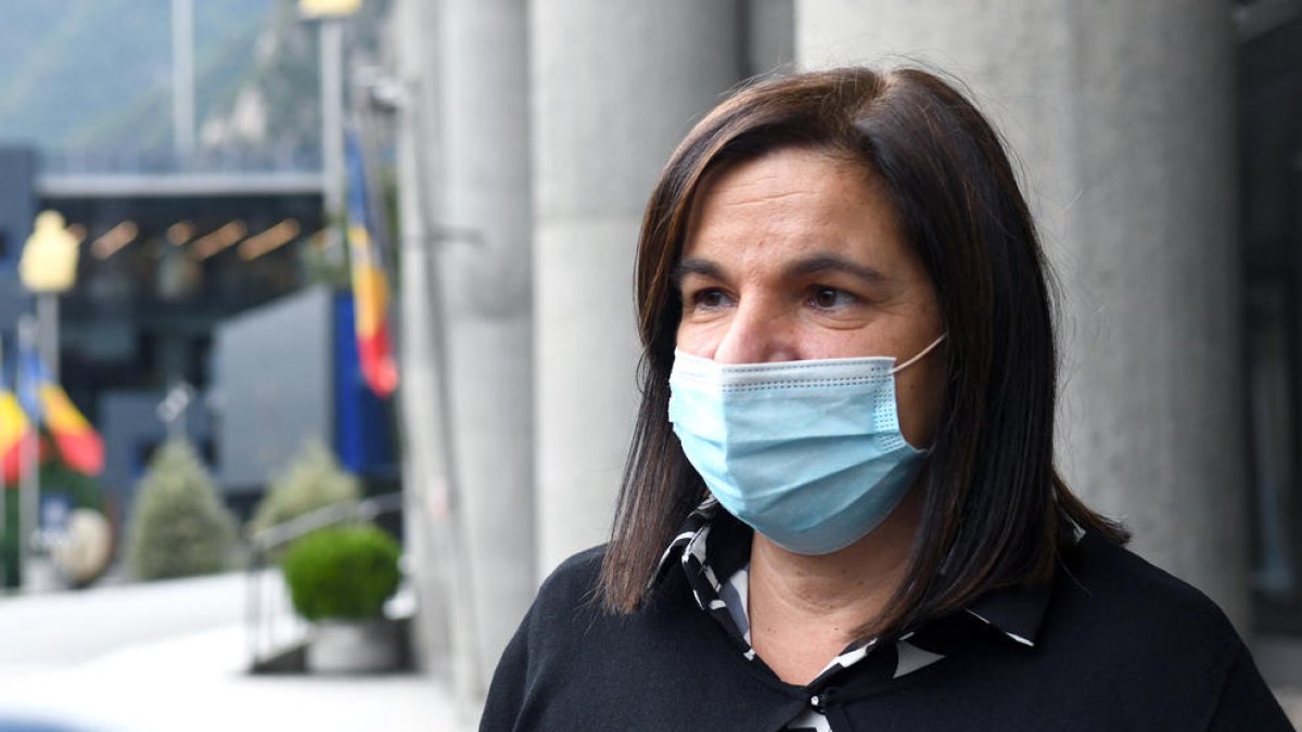 La ministra d'Administracions Públiques i Participació Ciutadana, Trini Marín.