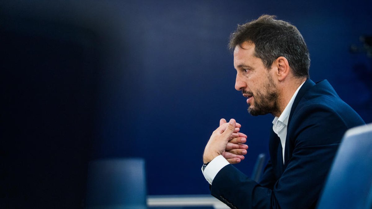 El president del grup socialdemòcrata, Pere López