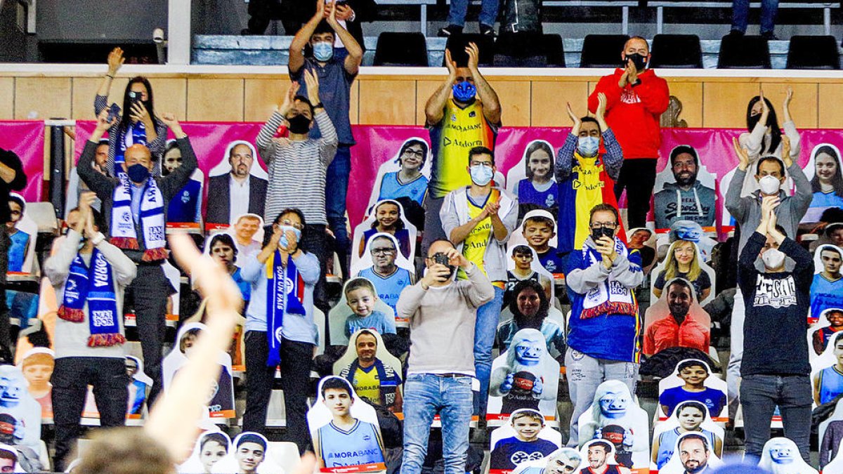 Aquesta temporada, el MoraBanc Andorra podrà gaudir de bona part del seu públic.