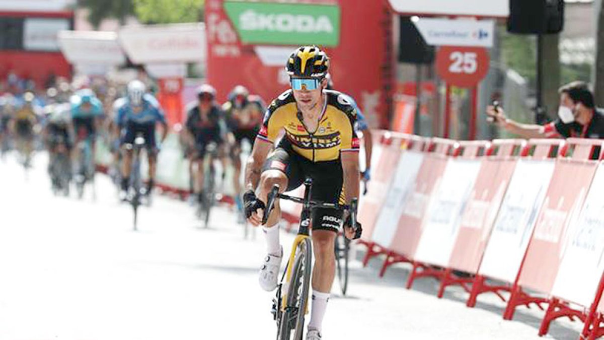 Primoz Roglic es va imposar en l'onzena etapa.