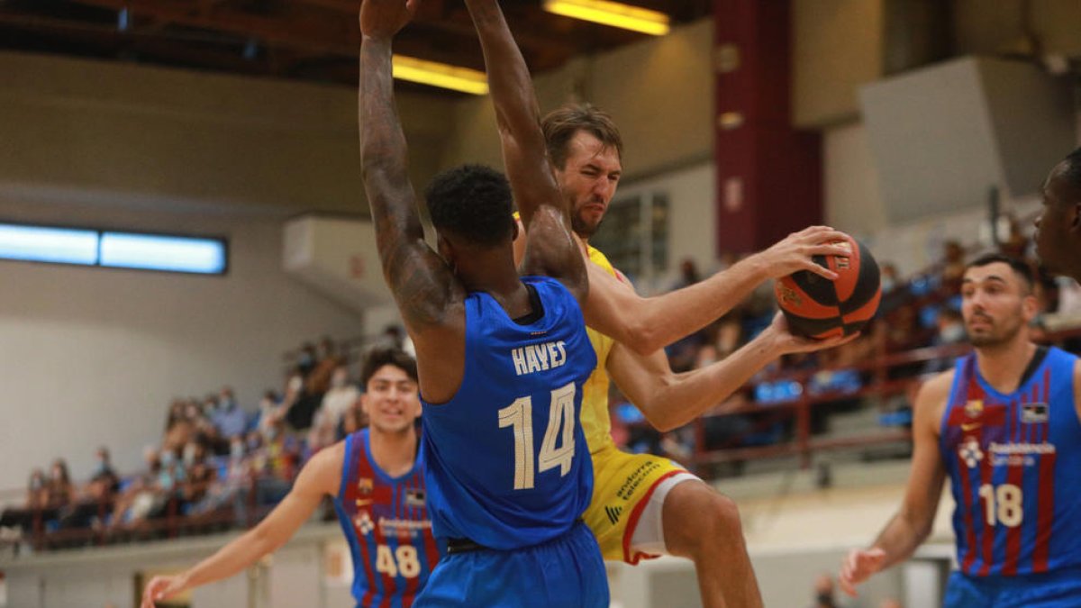 El Morabanc Andorra ha caigut davant del FC Barcelona