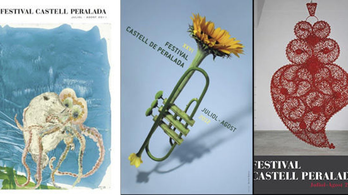 Alguns dels cartells de la mostra