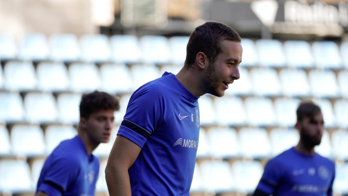 Marc Aguado ha complert els quatre partits de sanció.