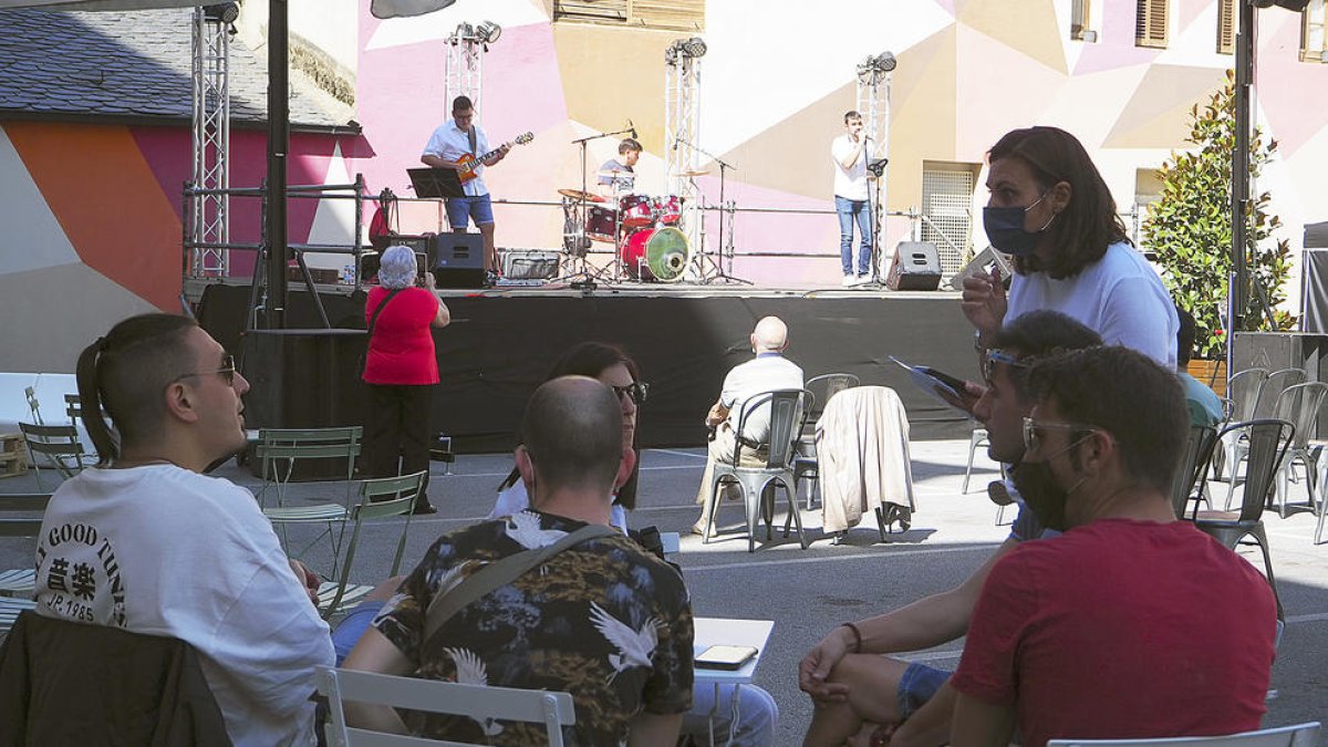 Els assistents al concert.