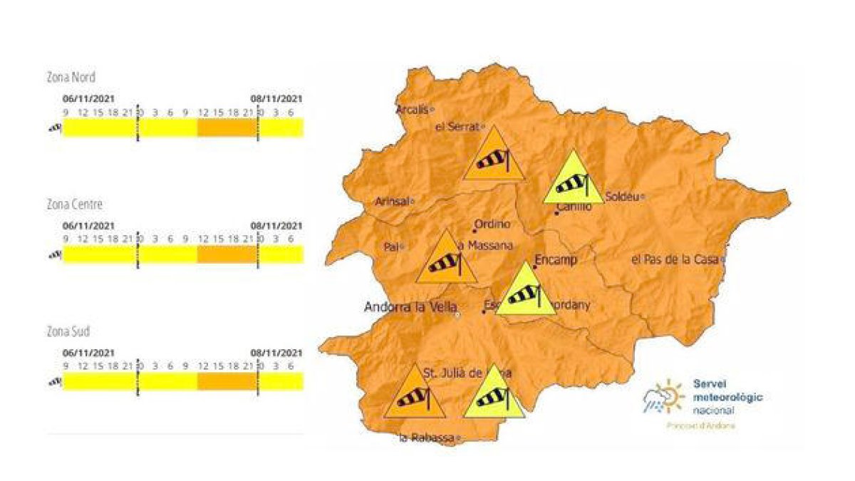 Mobilitat també demana que s'extremin les precaucions al volant.