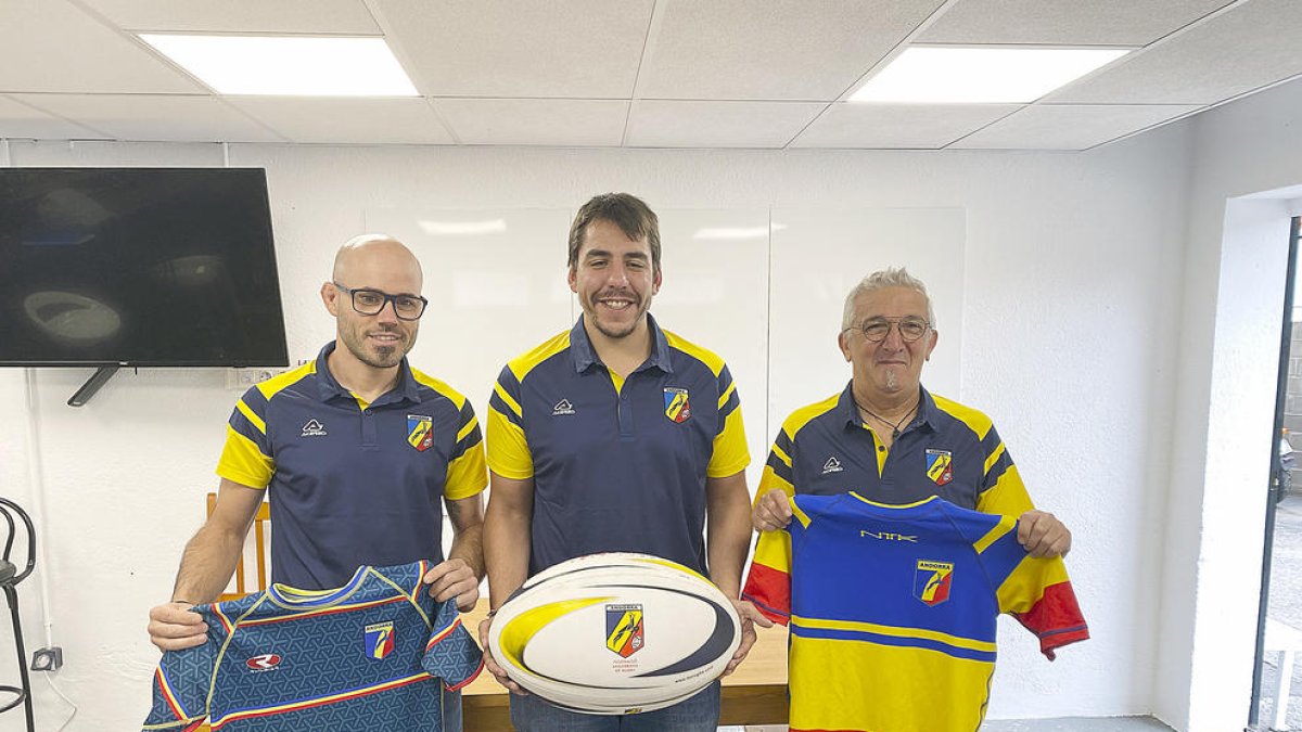 Marc Abelló, Dani Raya i Christian Quintane.