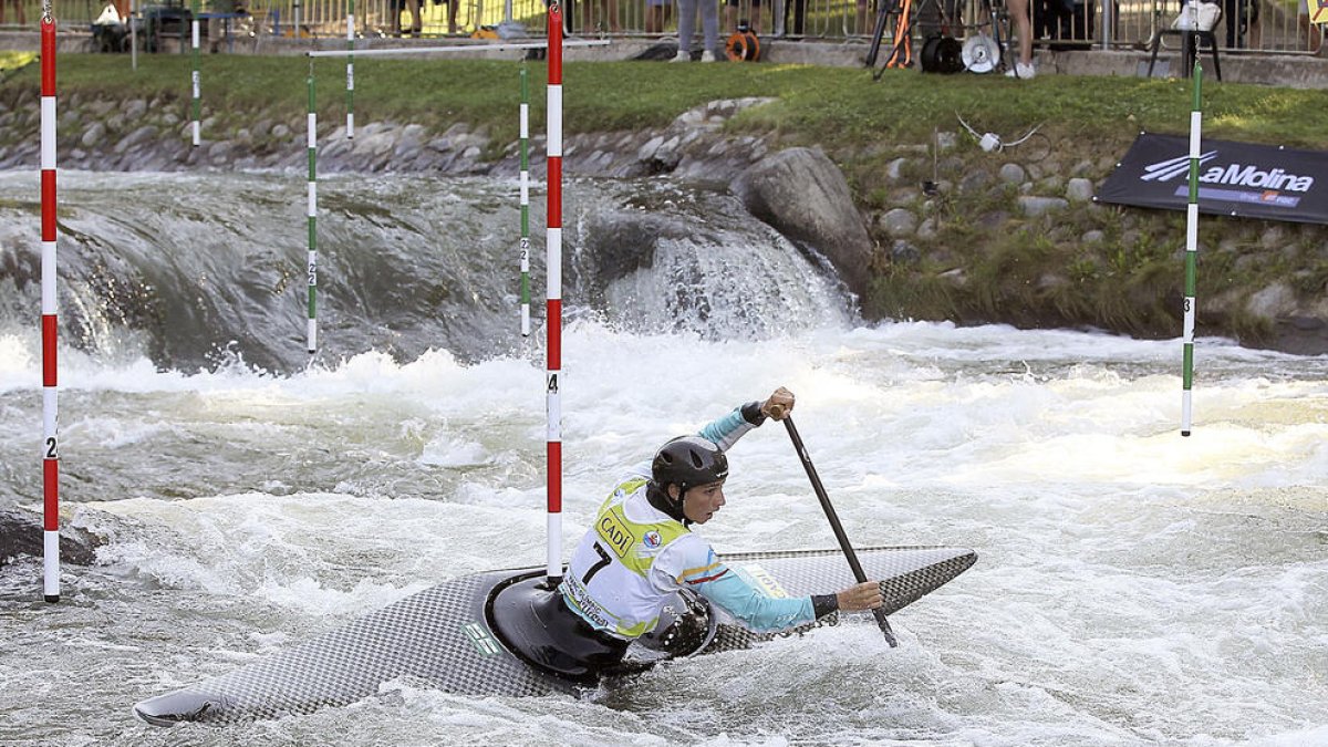 Mònica Doria en una competició anterior.