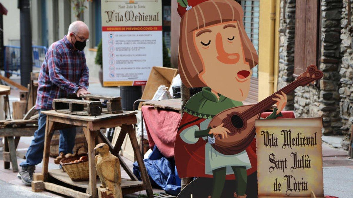 Una de les parades de la 18a Vila Medieval.