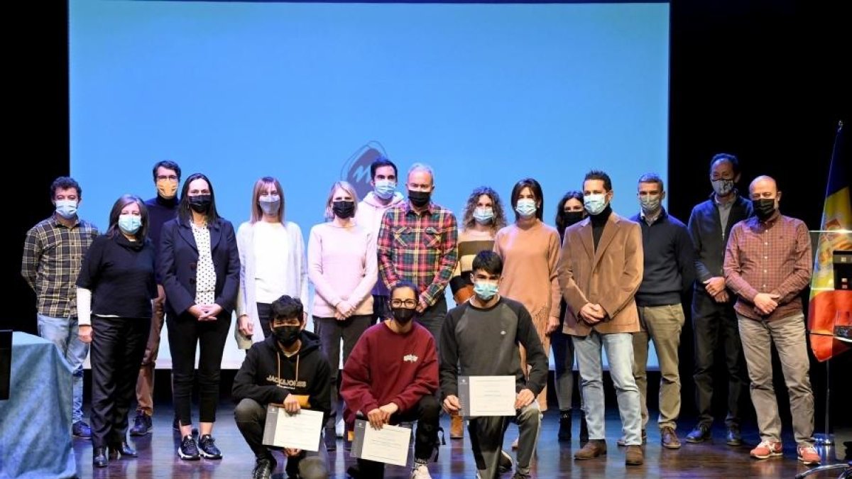 Lliurament dels diplomes del Cos de Voluntaris per la Natura