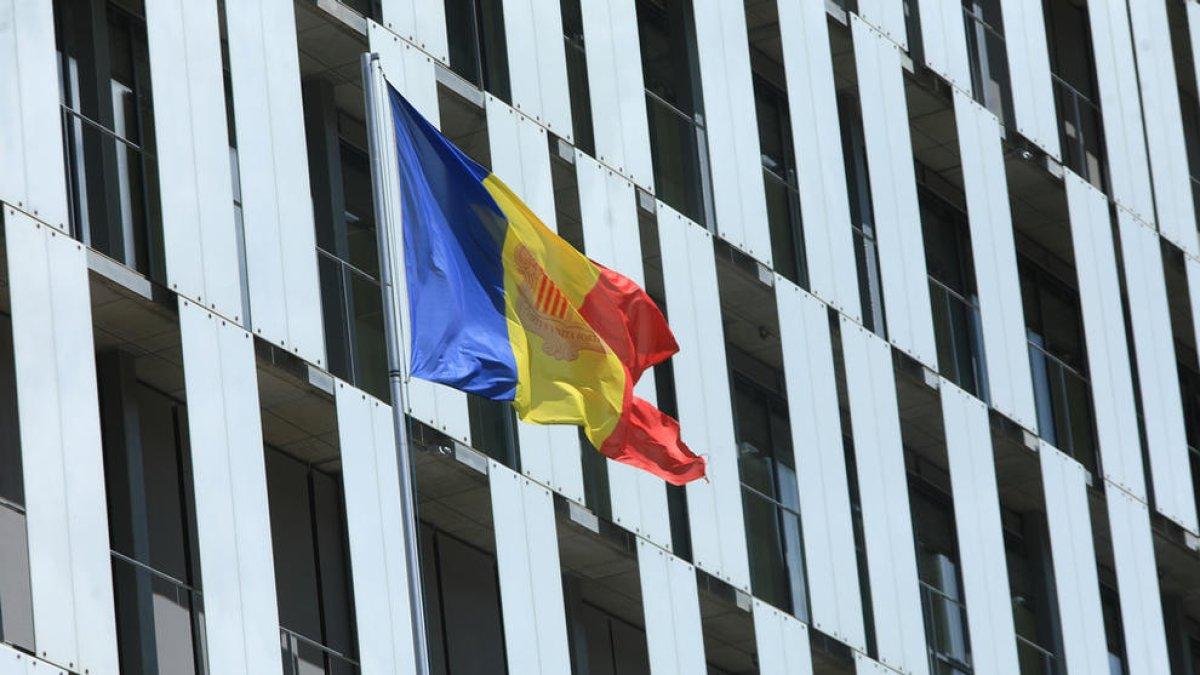 L'exterior de la seu de la Justícia.