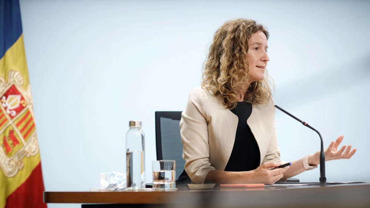 La ministra Sílvia Calvó