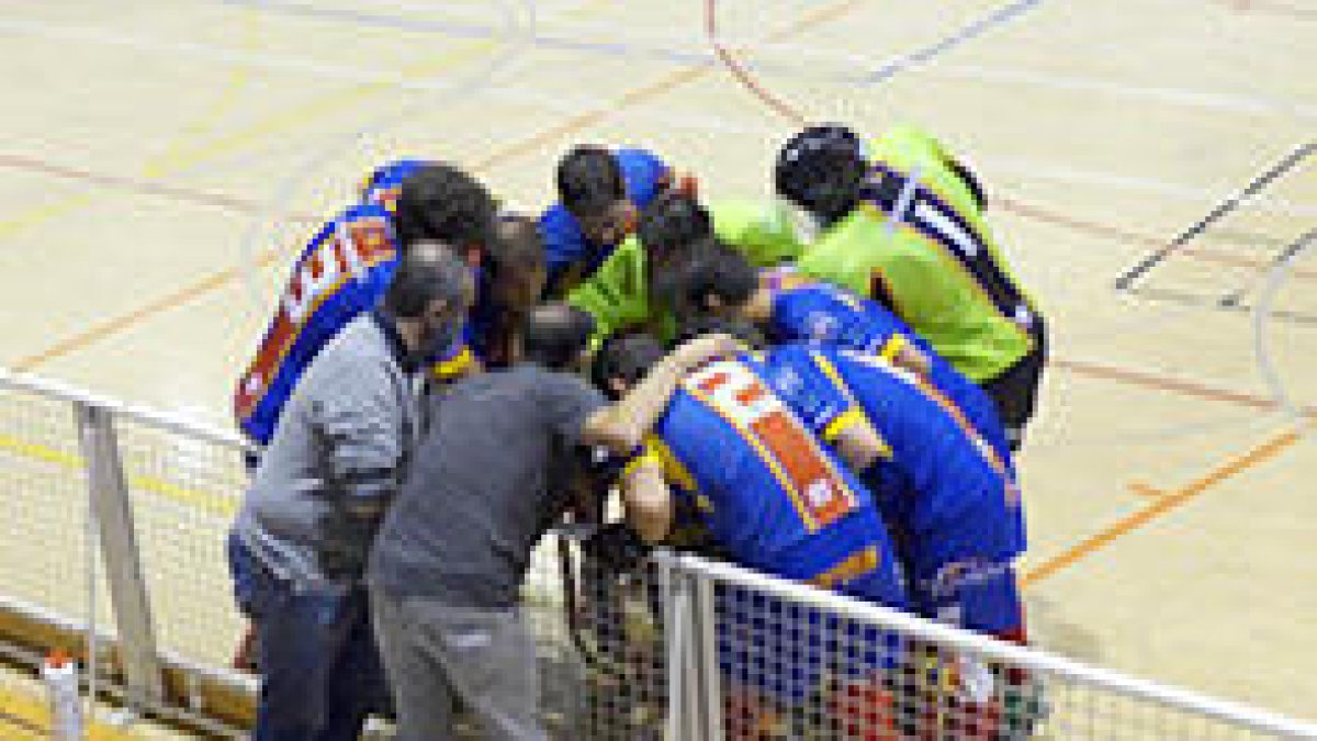 Duel anterior de l'Andorra HC.