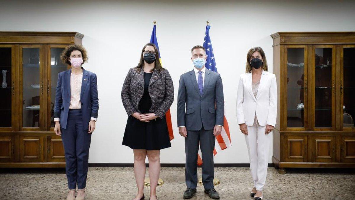 Les ministres Ubach i Vilarrubla han participat en la reunió de les beques Fullbrigth