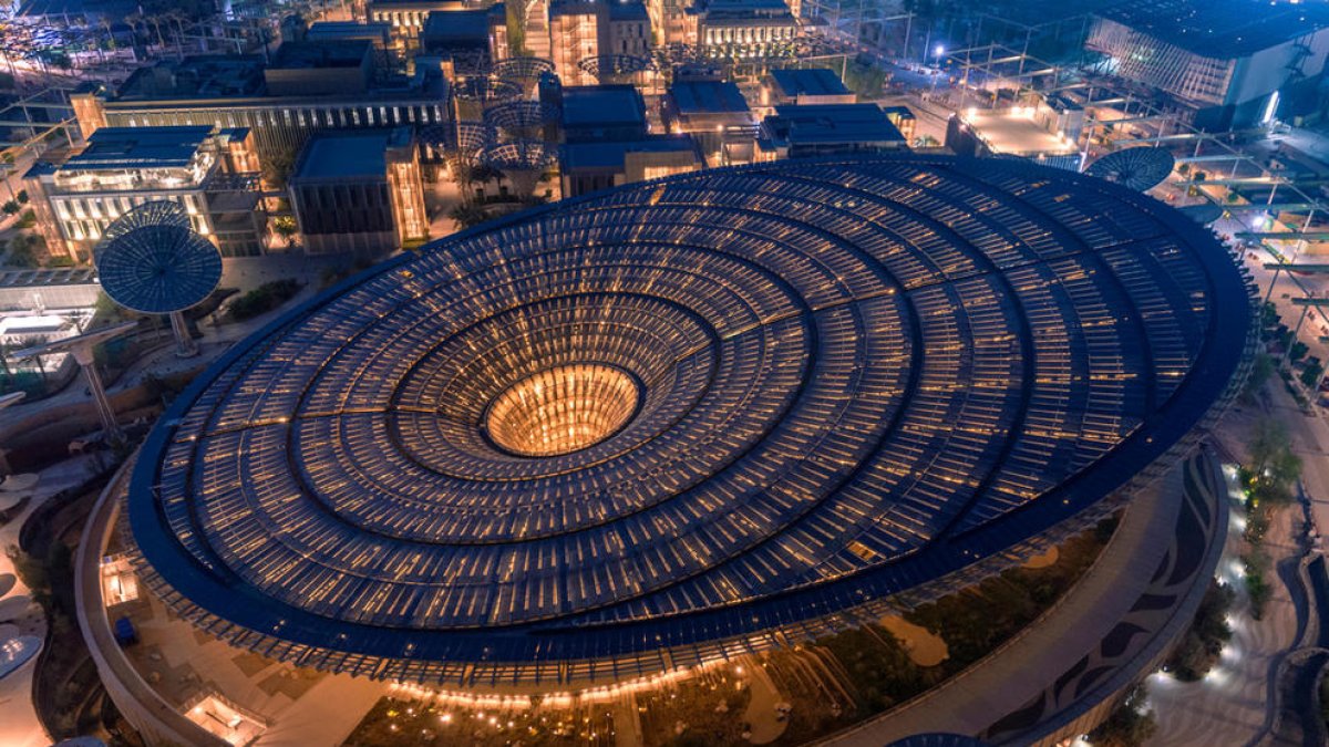 Imatge del centre de pavellons.