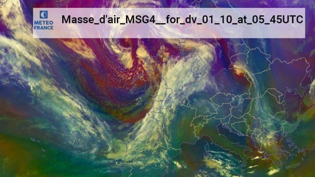 Una massa d'aire fred portarà un canvi de temps a finals de setmana
