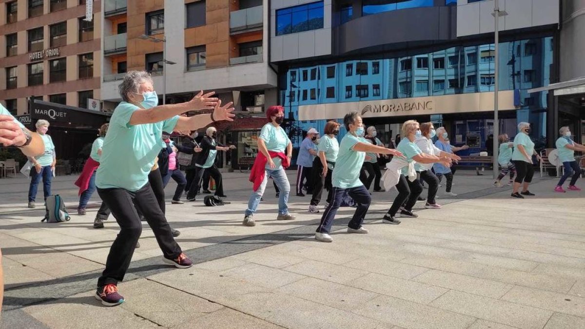 Activitat a Escaldes-Engordany.