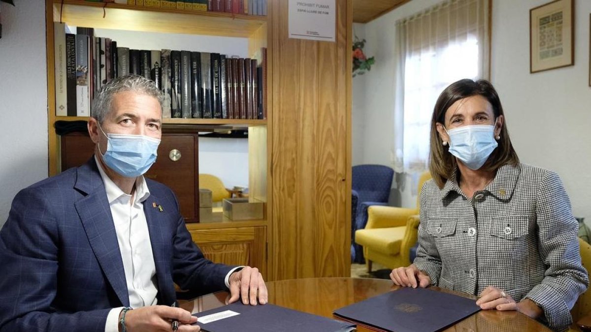 González-Cambray i Vilarrubla, durant la trobada