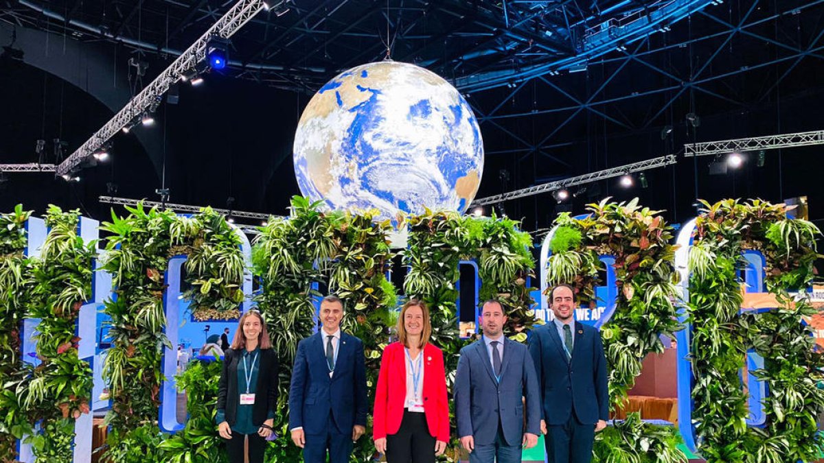 La delegació andorrana, encapçalada per la ministra Sílvia Calvó.