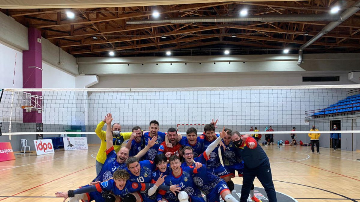 Els encampadans van aconseguir una brillant victòria.