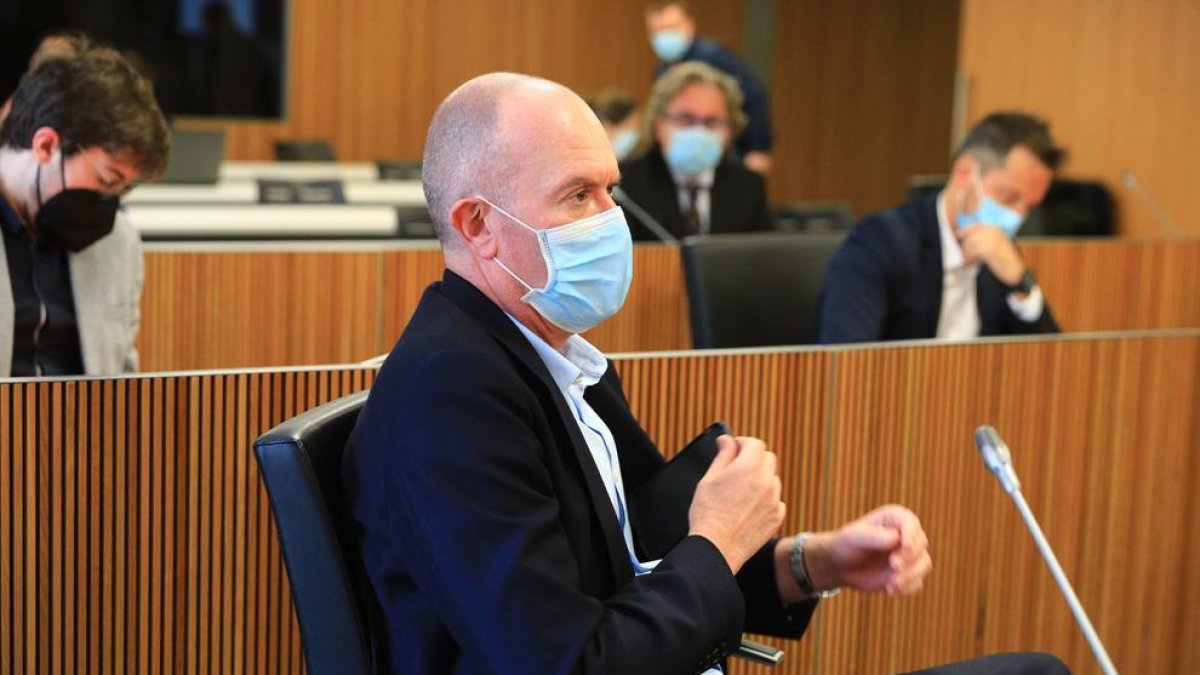 El conseller general del PS, Joaquim Miró