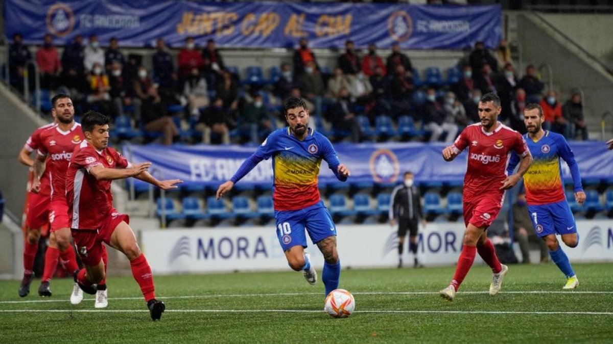 Carlos Martínez, davanter de l'FC Andorra