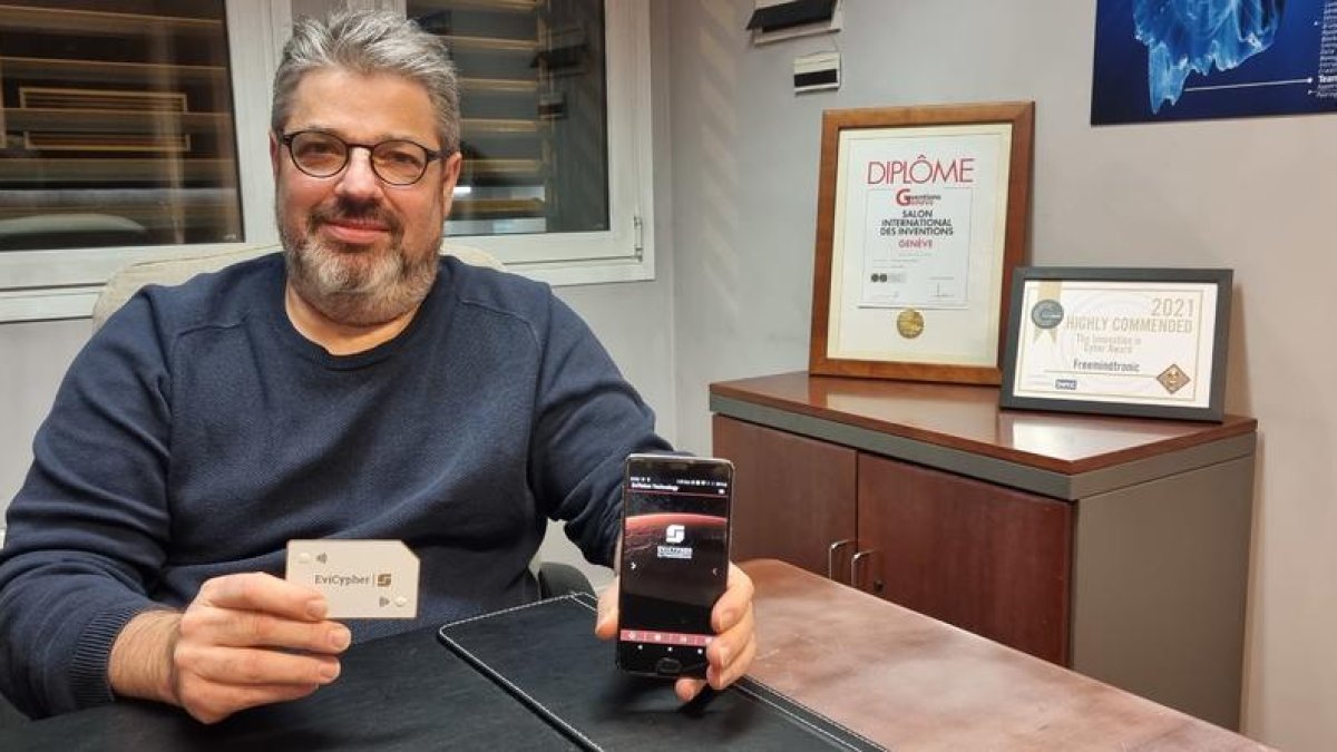Jacques Gascuel, cofundador i director de Freemindtronic